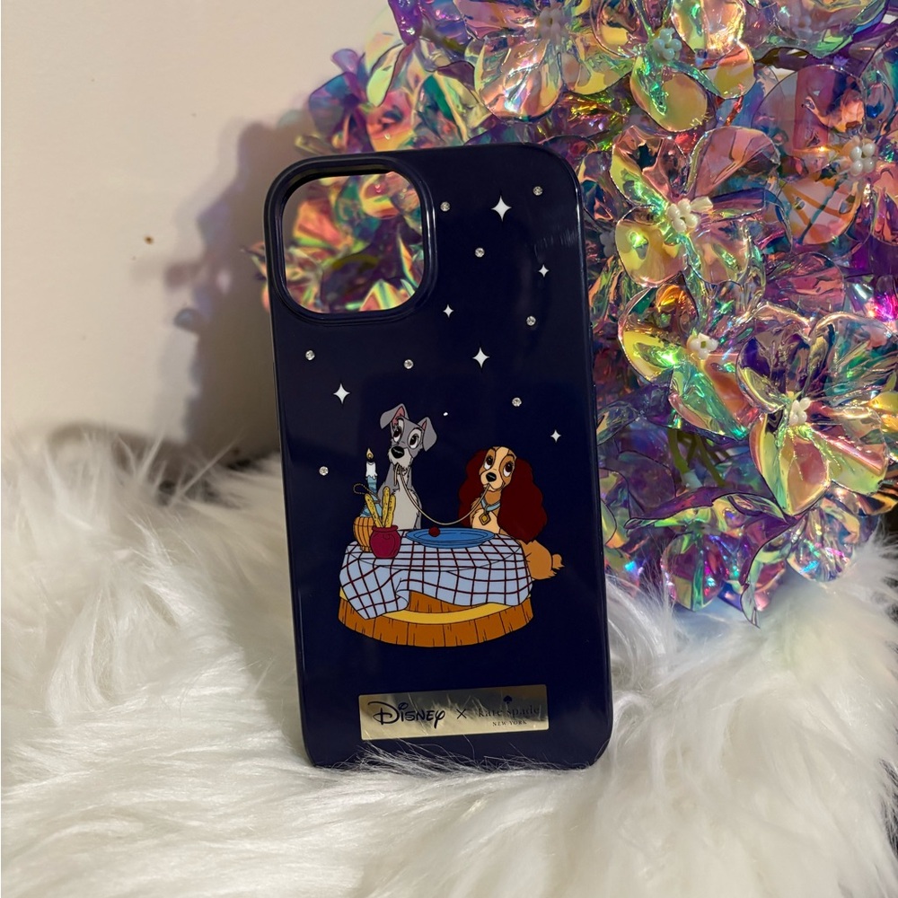 Disney Lady and the Tramp Midnight Blue iPhone Case